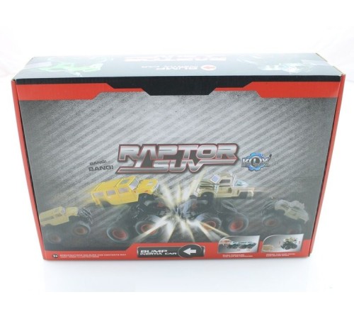 Машина инерционная KLX500-115 Raptor SUV Super Chariot 4WD (в асс., 8 шт./кор.)