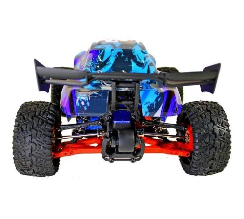 Радиоуправляемая трагги Remo Hobby S EVO-R Brushless UPGRADE (синяя) 4WD 2.4G 1/16 RTR
