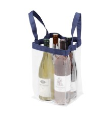 Сумка для охлаждения вина и шампанского L'Atelier du Vin Soft Baladeur Crystal Transparent