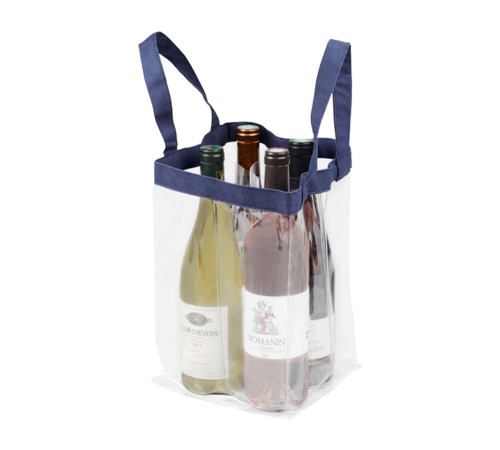 Сумка для охлаждения вина и шампанского L'Atelier du Vin Soft Baladeur Crystal Transparent