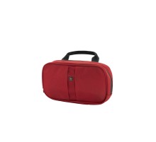 Несессер VICTORINOX Lifestyle Accessories 4.0 Overnight Essentials Kit, красный, нейлон, 23x4x13 см