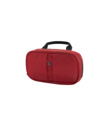 Несессер VICTORINOX Lifestyle Accessories 4.0 Overnight Essentials Kit, красный, нейлон, 23x4x13 см