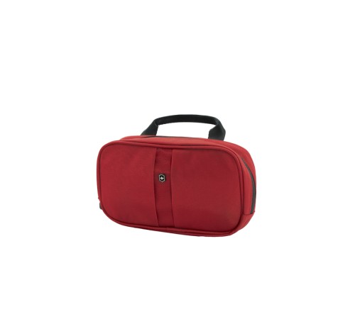 Несессер VICTORINOX Lifestyle Accessories 4.0 Overnight Essentials Kit, красный, нейлон, 23x4x13 см