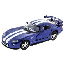 Машина Kinsmart 1:36 Dodge Viper GTSR инерция (1/12шт.) б/к
