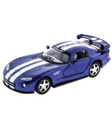 Машина Kinsmart 1:36 Dodge Viper GTSR инерция (1/12шт.) б/к
