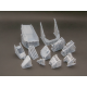 Сборная модель Red Iron Models Перекидной погрузчик Т-157, 1/43