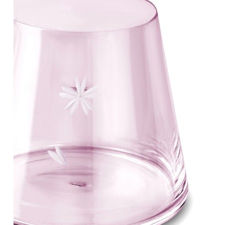 Бокал TAJIMA GLASS Фудзи Хоэй 280 мл., цвет сакуры