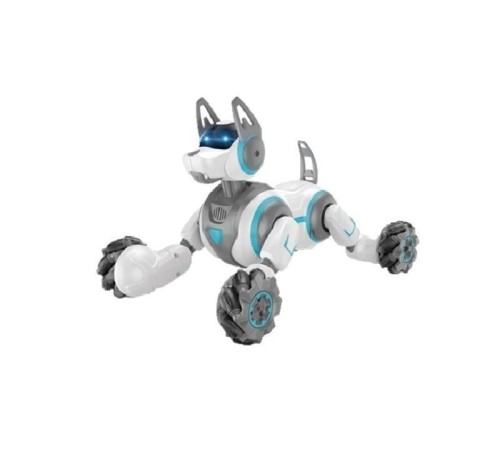 Робот собака-перевертыш SYRCAR 666-800A Stunt Dog с пультом в виде наручных часов