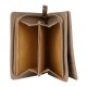 Кошелёк Cross Monaco Taupe, кожа наппа, гладкая, цвет бежевый, 11 x 9 x 2,5 см