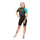 Короткий женский гидрокостюм Salvimar GARDA Splashy Shorty lady, 3мм, L