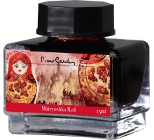Флакон чернил Pierre Cardin 15мл, серия CITY FANTASY цвет Matryoshka Red (Красная Матрешка)