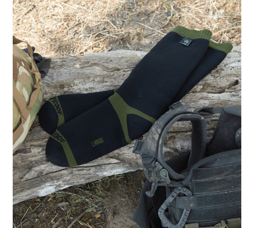 Водонепроницаемые носки DexShell Trekking Green XL (47-49), DS636XL