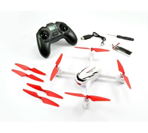Р/У квадрокоптер Hubsan X4 GPS, HD,  автовозврат, удержание, 2.4G