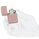 Зажигалка ZIPPO Classic с покрытием High Polish Rose Gold, латунь/сталь, розовое золото, 38x13x57 мм