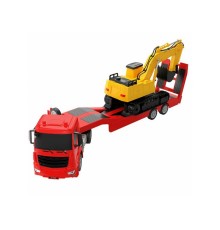 Радиоуправляемый тягач с тралом Double Eagle Mercedes-Benz Aroсs 1/26 2.4G RTR