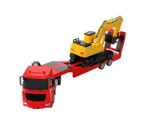 Радиоуправляемый тягач с тралом Double Eagle Mercedes-Benz Aroсs 1/26 2.4G RTR