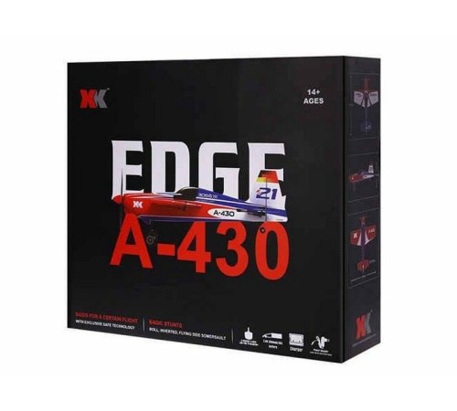 Радиоуправляемый самолет XK Innovation EDGE A430 430мм 3D EPS 2.4G 5-ch LiPo RTF
