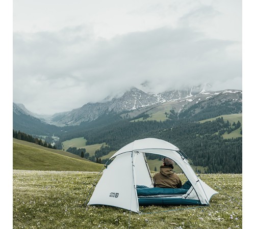 Палатка Naturehike Bealock CNK2350WS011 двухместная серая,6976507661607