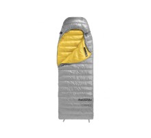 Мешок спальный Naturehike CW400 NH18C400-D с гусинным пухом серый, размер M, 6927595766354