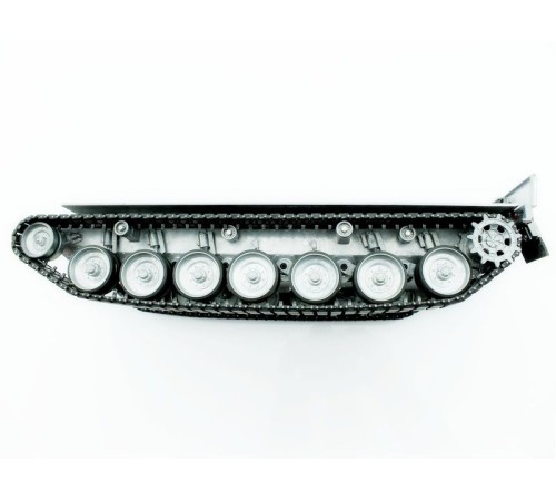 Металлическое шасси для танка Leopard 2A6 (full set, редуктора, электроника)