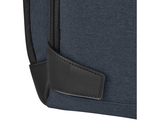 Рюкзак VICTORINOX Architecture Urban 2 Deluxe Backpack 15”, синий, полиэстер/кожа, 31x23x46 см, 23 л