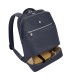 Рюкзак VICTORINOX Victoria Signature Deluxe Backpack, синий, нейлон/кожа, 32x18x39 см