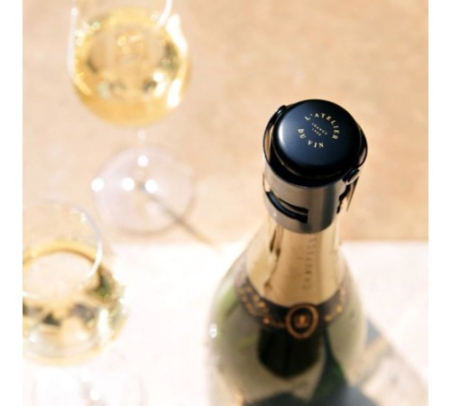 Пробка металлическая для шампанского и вина L'Atelier du Vin Bouchon Gard'Bulles Metal