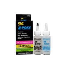 Эпоксидная смола ZAP Z-Poxy 15мин., двухкомпонентная, 118мл (sets)