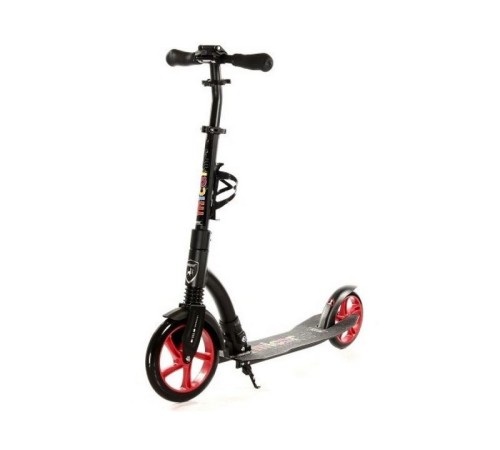 Самокат двухколесный Crosser (чёрный)