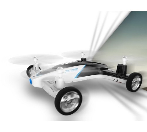 Р/У квадрокоптер Syma X19W Летающая машина с FPV трансляцией Wi-Fi 6-AXIS 2.4G RTF