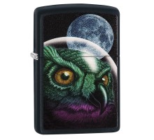 Зажигалка ZIPPO Classic с покрытием Black Matte, латунь/сталь, чёрная, матовая, 36x12x56 мм
