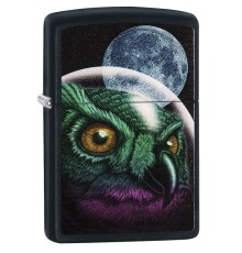 Зажигалка ZIPPO Classic с покрытием Black Matte, латунь/сталь, чёрная, матовая, 36x12x56 мм