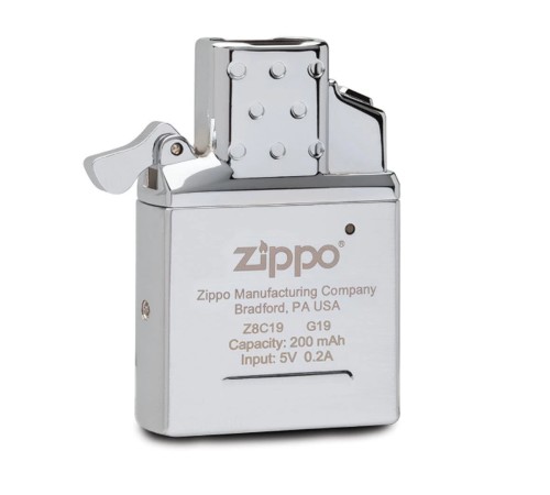 Электронный вставной блок для широкой зажигалки Zippo, нержавеющая сталь