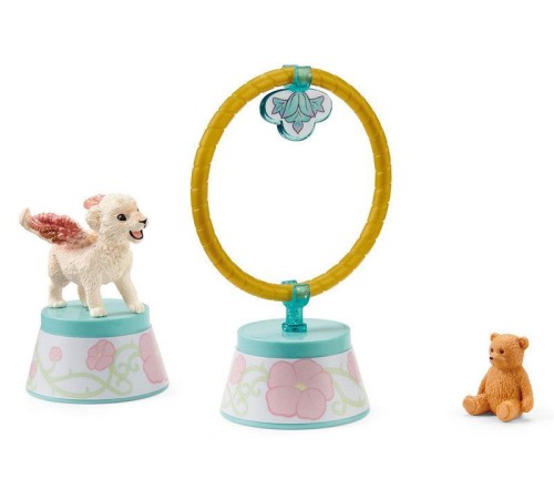 Фигурка Schleich Дрессировка крылатых львят