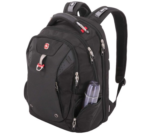 Рюкзак SWISSGEAR, 15'', черный, полиэстер 900D, 32х24х46, 34 л