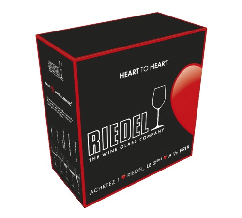 Бокалы для белого вина Riedel Heart to Heart Chardonnay 2 шт.