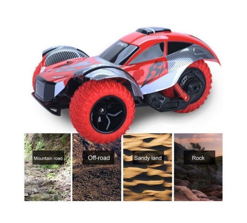 Радиоуправляемая машинка-перевертыш ZhengGuang Leopard DRIFT  2.4G 1/14 RTR (красная) + Ni-Cd и З/У