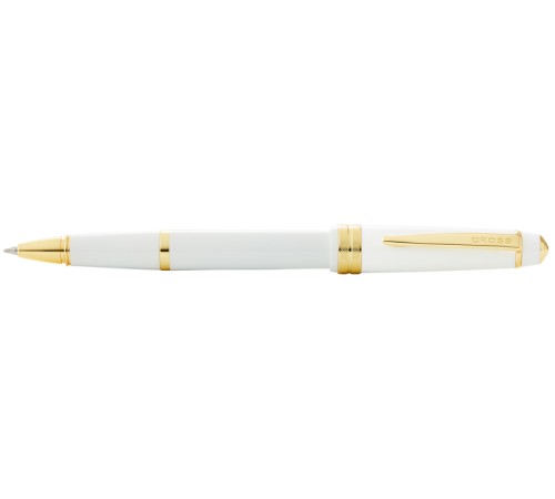 Ручка-роллер Cross Bailey Light Polished White Resin and Gold Tone