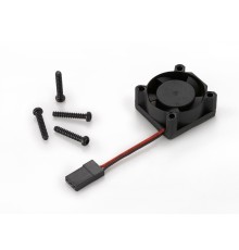 Вентилятор регулятора Hobbywing FAN-MP2510SH-6V-12000RPM@6V-0.17A-BLACK (25*25*10мм) влагозащищён