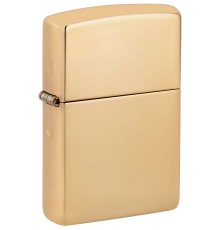 Зажигалка ZIPPO Armor® с покрытием High Polish Brass, латунь/сталь, золотистая, 38x13x57 мм