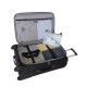 Чемодан SWISSGEAR SION, чёрный, полиэстер 750x750D добби, 41x26x70 см, 56 л