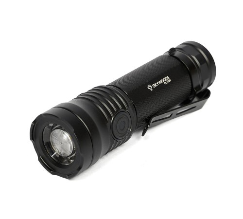 Ручной фонарь SKYWOODS MYSTIC, 1000 люмен, USB-Type C, холодный свет, IP67
