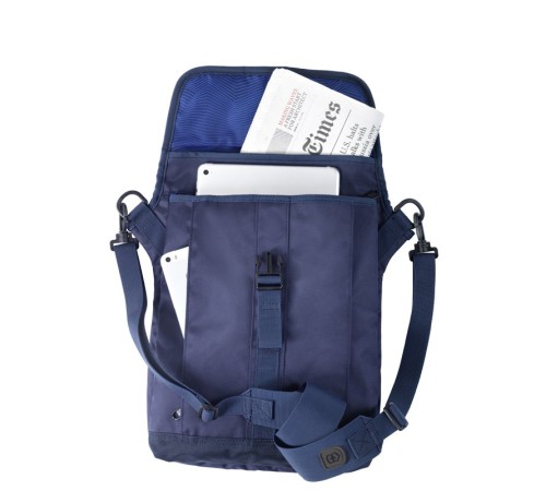 Сумка наплечная VICTORINOX Altmont™ 3.0 Flapover Bag 17.1, синяя, нейлон Versatek™, 27x6x32 см, 5 л