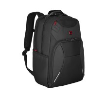 Рюкзак WENGER Cosmic, серый, ПВХ/полиэстер,34 x 49 x 23 см,30л