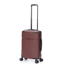 Чемодан TORBER Onego, бордовый, ABS-пластик, 59,5 х 39,5 х 24 см, 46 л
