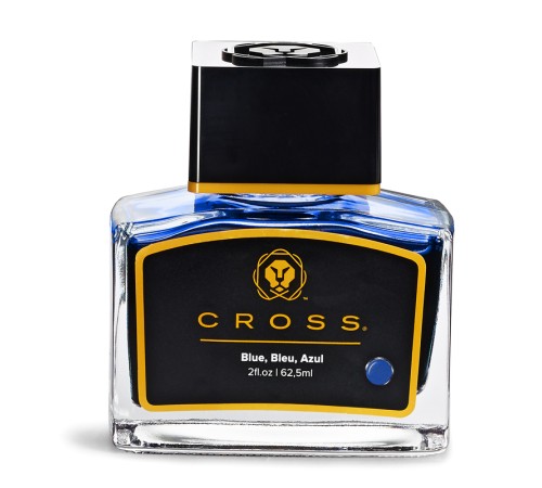 Флакон с чернилами Cross для перьевой ручки, синий, 62,5 мл
