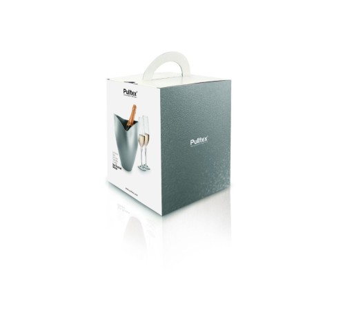 Ведерко для льда Pulltex Ice Bucket Silver
