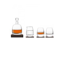 Набор для виски с деревянными подставками Lsa International Islay Whisky
