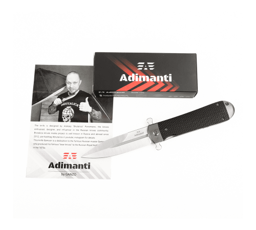 Нож Adimanti Samson by Ganzo (Brutalica design), Samson-BK