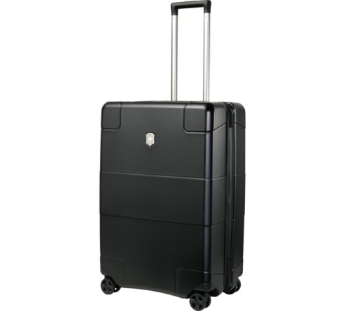 Чемодан VICTORINOX Lexicon, чёрный, 100% поликарбонат, 45x28x68 см, 73 л